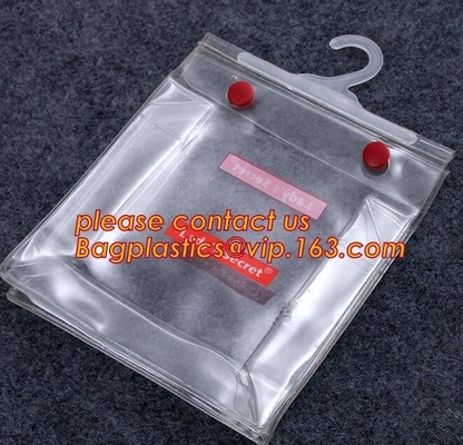 Biodegradable, Recyclable, Reusable clothes, cosmetics packaging, snap button, hair extensions, plastic hook hanger