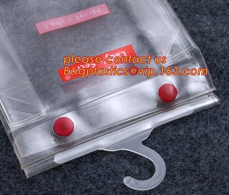 Biodegradable, Recyclable, Reusable clothes, cosmetics packaging, snap button, hair extensions, plastic hook hanger