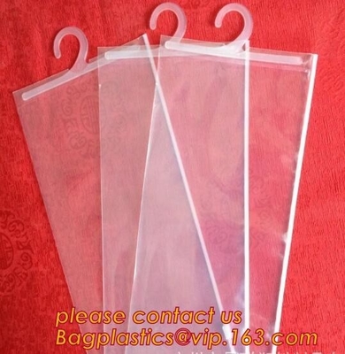 Custom Hanger Plastic Apparel Packaging Bags OEM Biodegradable Cloth Packing k Clothing Self Seal Garment bagease