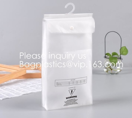 Hanger Garment Underwear Clothes Package bag with hanger garment packing, apparel shop packaging, sock bag, underwear