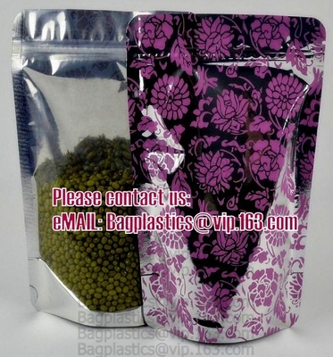 Custom Logo & Design Stand Up Pouch Kraft paper bags, Cookie packaging, Tea pack, Coffee pack, Oil packaging, Juice pack