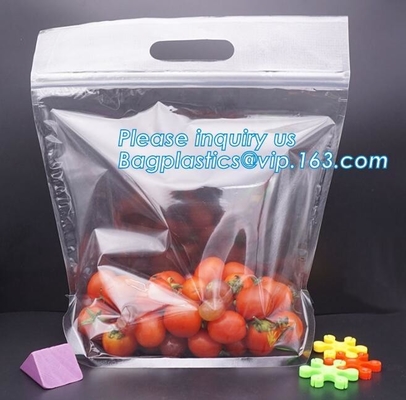 LDPE k aseptic grape bag,cherry bag,fruit bag with hole/slider k fruit bag with air holes for grape packagin