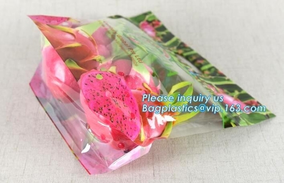 micro perforated plastic bags for vegetable, Quart k storage bags reclosable bags for extra freshness fruit grip s