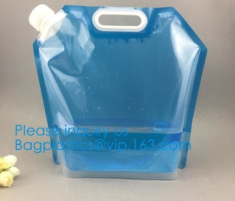 Wine Juice Bag In Box Pouches 3L,5L,10L,15L,20L,Water Liquid 10l 20l Plastic Collapsible Cubitainer Bag In Box, BAGEASE
