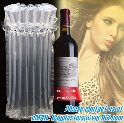 OEM/ODM China Plastic Bubble Cushion Wrap Air Bubble Film Packaging For Protective Air Column Pillow Air Cushion, bageas