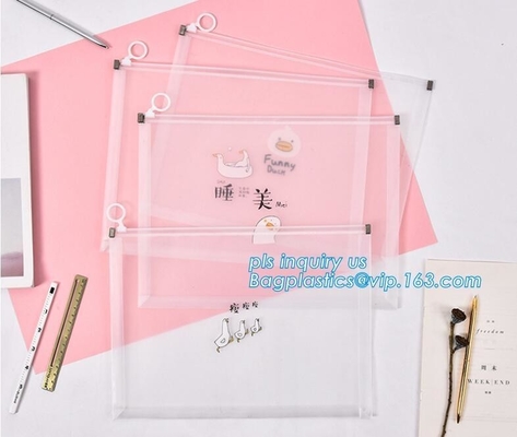 Apparel Garment Clothing package PE slider zip bag, zipper k packaging bags with slider zipper,pvc packaging bags