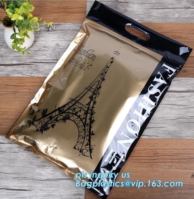 LDPE PP PVC FOIL plastic slider zip k clothing packaging bag with zipper, PE recloseable zipper bag, Eco-friendly