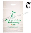 Biodegradable Plastic Grocery Bags - Reusable Supermarket Thank You Shopping Bags, Recyclable Plastic T Shirt Bags, Smal