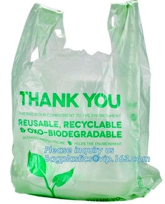 Environmental Protect Clear Plastic Bag On Roll Wholesale With Logo, Friendly Oxo-biodegradable Compostable Colored Tras