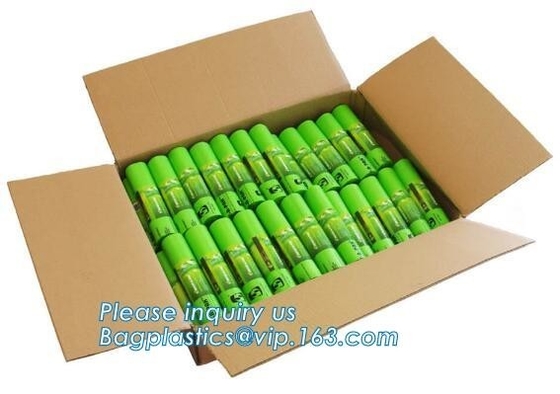 100% Biodegradable Compostable Plastic Garbage Bags, 100% Biodegradable Black Plastic Garbage Bags/Environmental Compost