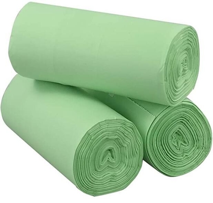 Biodegradable Garbage Bags Recycled Degradable Garbage Bags Compostable Rubbish Waste Basket Bins Liners Bags for Kitche