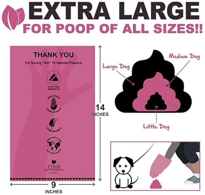 Eco Friendly Custom Doggy Poop Bag Dispenser For Dog Waste, Biodegradalbe Dog Poop Bag With Dispenser Eco Friendly Dog