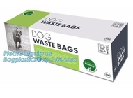 Corn Starch Eco Friendly PE Custom Logo Printed Dog Poop Bag Clean Up Bags, Eco Biodegradable Dog Poop Bag For Pet