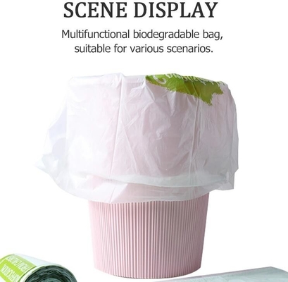 Easy Tie Handles Portable 15Rolls Bag Custom Logo Environment Friendly Bone Shape Dispenser Pet Puppy Cat Dog Poop Bag