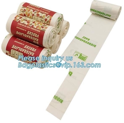 Eco-Friendly Reusable 100% Biodegradable Cornstarch Popcorn Bags, Compostable EPI 100% OXO Biodegradable Plastic Bags