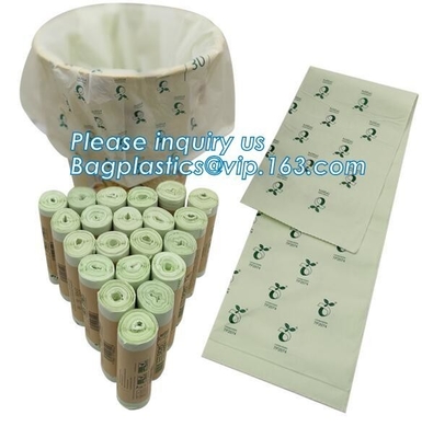 Food Storage Eco Packing Recycle Biodegradable Shopping Bag In Alibaba, 100% Compostable Plastic T-Shirt Shopping Bags