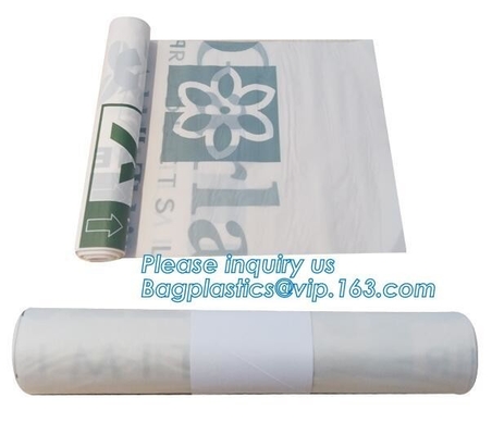 Corn starch OXO Biodegradable Cornstarch Plastic Garbage Trash Bags Wholesale, Custom Bags Eco-Friendly For Wholesale