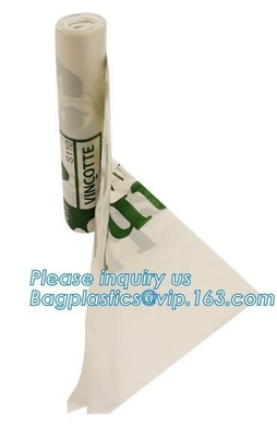 Corn starch OXO Biodegradable Cornstarch Plastic Garbage Trash Bags Wholesale, Custom Bags Eco-Friendly For Wholesale