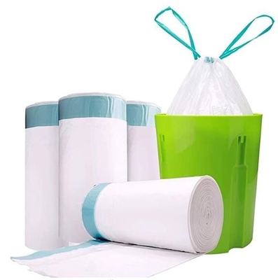 Kitchen Bath Bedroom Car Biodegradable & Compostable Transparent Poly Flat Bags On Roll With Paper Core For Supermarket