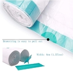 Kitchen Bath Bedroom Car Biodegradable & Compostable Transparent Poly Flat Bags On Roll With Paper Core For Supermarket