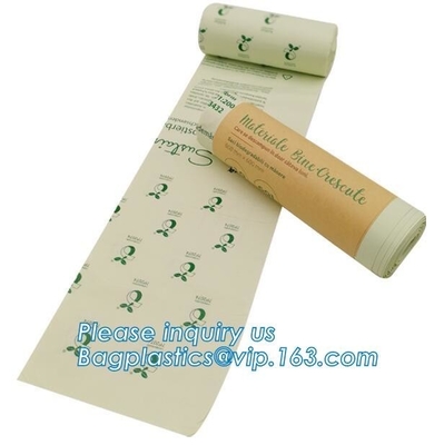 Compost For Fruit Packing Plastic Shoppingbag T-Shirt Bag, Pet Doggie Dog Compostable Poo Poop Eco Friendly Wast Collect