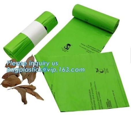 Promotional Cheap Custom Eco-Friendly Compostable Food Waste Bags, Eco Friendly Compostable Biodegradable Food Bags With