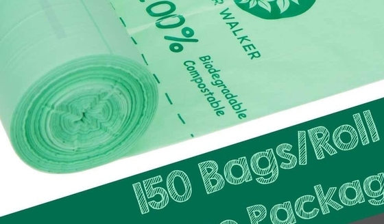 Compost bags, Embossed Food Waste Caddy Liner Compostable Garbage Bags, Biodegradable Compost Food Grade Plastic Bags