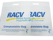 Biodegradable Compostable Eco Friendly Bio Clear Food Bag, Biodegradable White Trash Bags Compostable Food Waste Bags