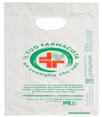 Biodegradable Compostable Eco Friendly Bio Clear Food Bag, Biodegradable White Trash Bags Compostable Food Waste Bags