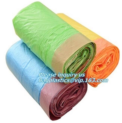 Corn Starch Biodegradable Compostable Eco Friendly Drawstring Laundry Bag, Jumbo Compostable Drawstring Plastic Trash Ba