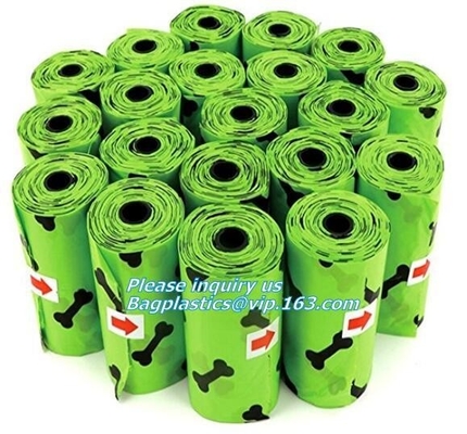 Cornstarch Based Eco Compostable Dog Poop Pick Bag - 4Refill Rolls,60Bags, EN13432 BPI OK Compost Home Cheap Price High