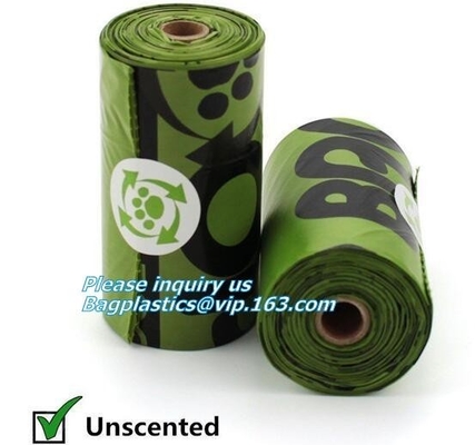 Plant-Based Dog Waste Bag | Home Compostable | Dispenser Refill Rolls | Unscented Leak Proof Poo Bags Eco Friendly bio