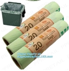 Fruit And Vegetable Bag Degraded  Composting Condition, PLA, Compostable Grocery Reusable, Gift Carrier Market Bags Eco