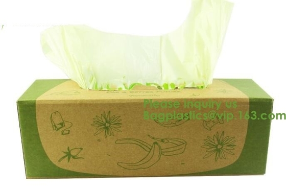 Compostable Produce Bags Food Storage, Food Waste Kitchen Bag, Vegetable Based, Grow Bags, Food Scraps Yard Waste Bags