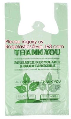 En13432 Corn Starch Based Wholesale Biodegradable 100% Compostable Bags On Roll,Cornstarch 100% Biodegradable Compostabl