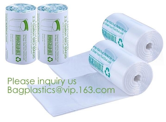 Custom Printing Corn Starch Biodegradable Compostable Plastic Bag,Thank You Bags Durable Cornstarch PLA Compostable T-Sh