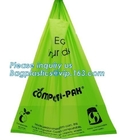 Factory Supply 100% Biodegradable T-Shirt Garbage Bag,Corn Starch Plastic Compostable Trash Bag Compostable Biodegradabl