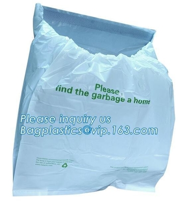 Edible 100% Fully Compostable Biodegradable Organic Corn Starch Enviroment PLA Biodegradable Disposable Recyclable pac