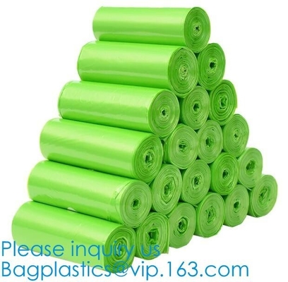 Compostable Scented Biodegradable Nappy Bag, Fragrant Bin Bags, Disposable Nappy Bags With Different Colors
