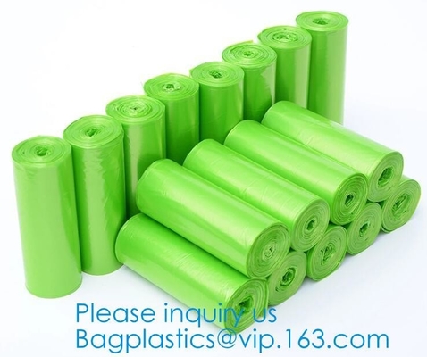 Compostable Scented Biodegradable Nappy Bag, Fragrant Bin Bags, Disposable Nappy Bags With Different Colors