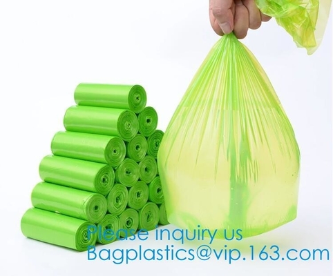 Compostable Scented Biodegradable Nappy Bag, Fragrant Bin Bags, Disposable Nappy Bags With Different Colors