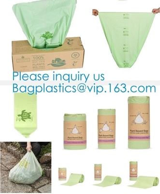 Compostable Recyclable Clear Poly Bags Custom Logo OPP Material Plastic Self Adhesive Seal Garbage Bag Bagease Bagplasti
