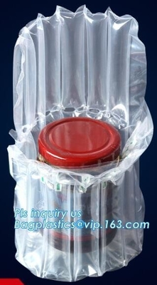 PE durable dunage protective jar air filled pillow, air column pouches air dunnage bag, Waterproof shock-proof, bagease