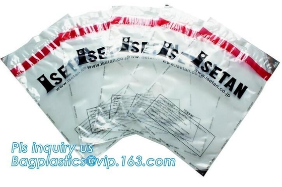 Bank Cash Biodegradable Mailing Bags Deposit Bags Security Tape Tamper Evident Opaque Bank Deposit Cash Handling