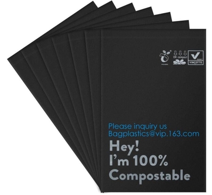 Shipping Envelops Boutique Custom Bags Enhanced Durability Multipurpose Envelopes PLA(From Corn Starch) + PBAT(100% Bio)