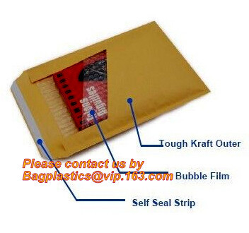Kraft Paper Cushion Envelopes. Peel & Seal. Mailing, Shipping, Packaging Supplies. Paper Bags with Cushioning