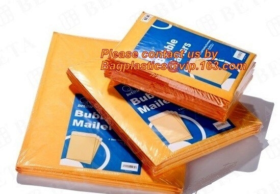 Kraft Bubble Biodegradable Mailing Bags Glamour Bubble Mailers Peel And Seal Padded Mailing Envelopes For Shipping, Pac