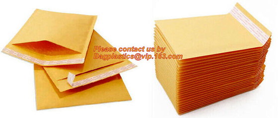 Kraft Bubble Biodegradable Mailing Bags Glamour Bubble Mailers Peel And Seal Padded Mailing Envelopes For Shipping, Pac