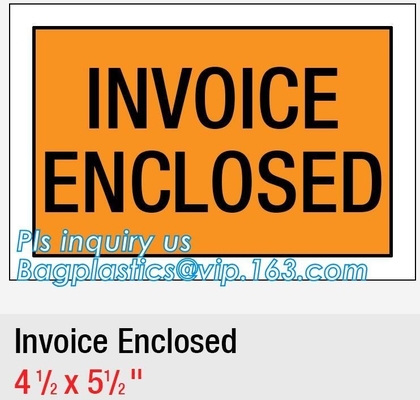 packing list envelope for AWB, packing list envelope mailing bag for express, Packing List Enclosed Envelopes, bagease