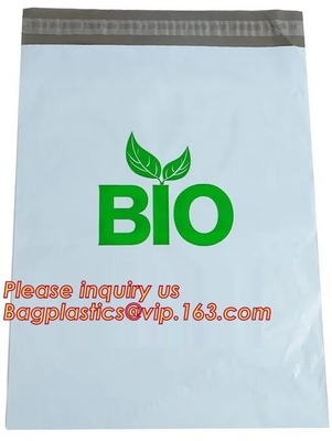 Eco Friendly Waterproof Stretchable Self Sealing Mailing Bags Compostable Corn Starch Bags